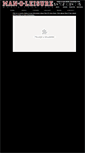Mobile Screenshot of man-o-leisure.com